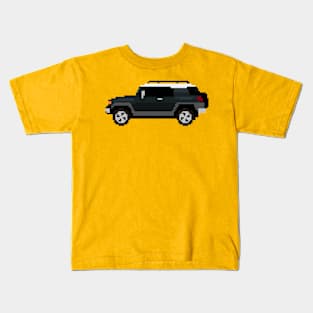 Toyota FJ Cruiser Pixelart Kids T-Shirt